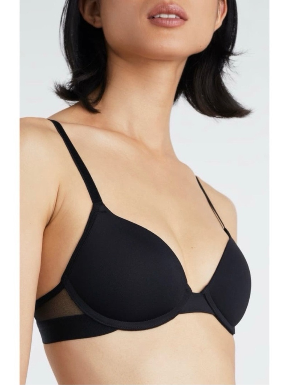 Pepper black uplift bra